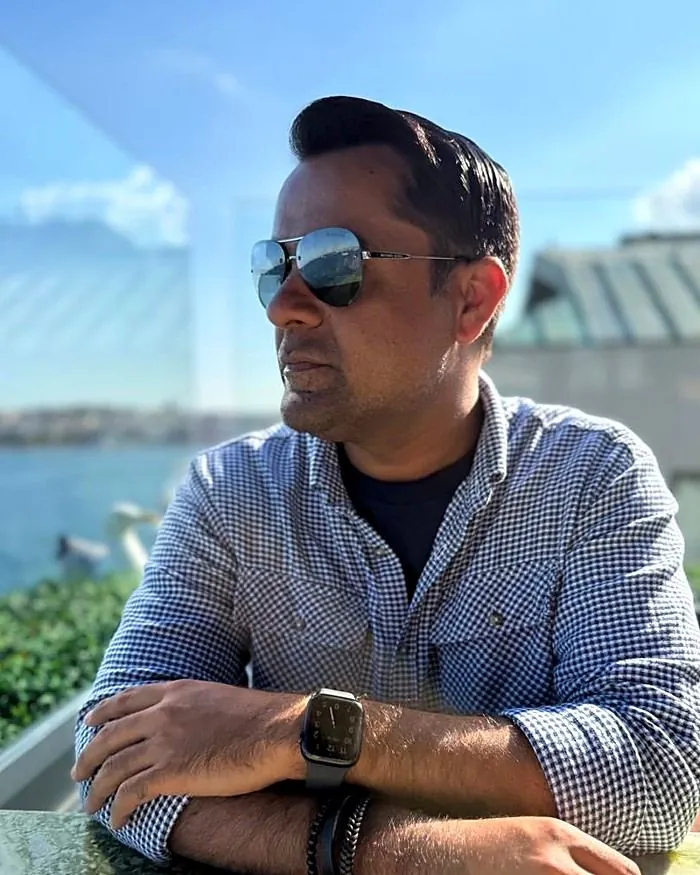 Sanaullah Buriro at the Istanbul waterfront